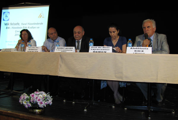 Kültür ve Turizm Müdürlüğü Etik Eğitimi Paneli yapıldı.